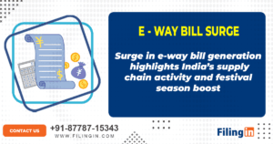 E-Way Bill Surge Signals Festival Season Boost in India