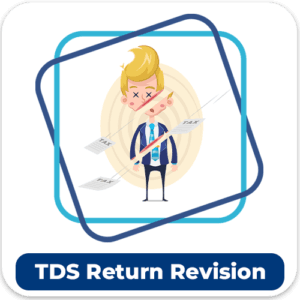 llustration of TDS return revision process online