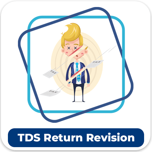 llustration of TDS return revision process online