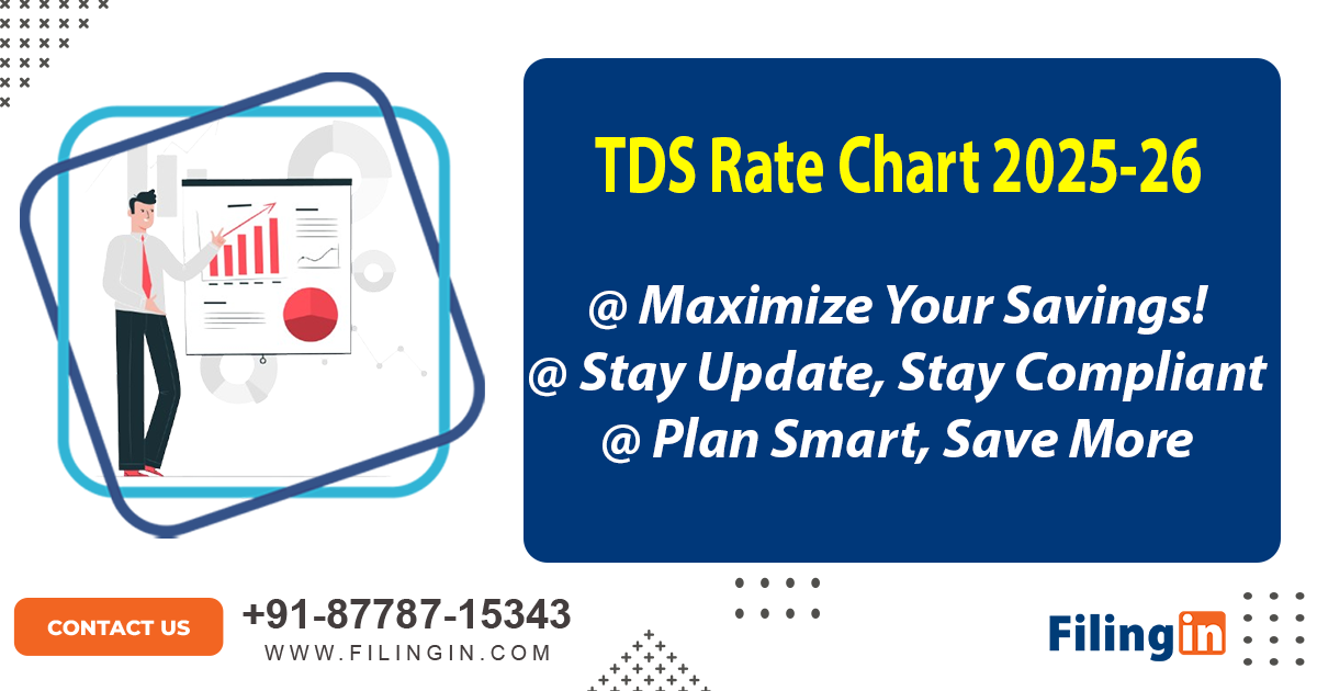 TDS Rate Chart 2025-26 for better tax planning and compliance.