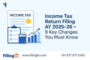 Income Tax Return Filing AY 2025-26: 9 Key Changes Announced Income Tax Return Filing AY 2025-26