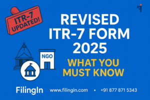 Revised ITR-7 Form AY 2025-26