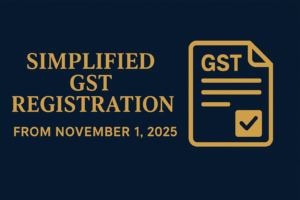 GST New Registration Rule 2025: Aadhaar Based Registration for Small Taxpayers - minimize risk-based fraud registrations Simplified GST registration