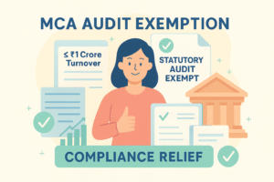 MCA audit exemption