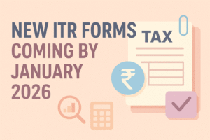 New ITR forms 2026