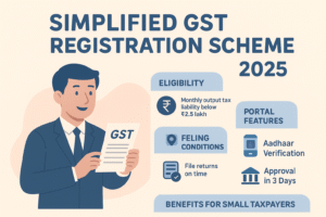 Simplified GST Registration Scheme