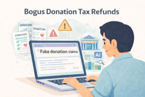 Bogus Donation Tax Refunds