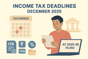Income Tax Deadlines December
