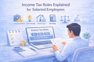Income Tax Rules for Salaried Employees 2026: Complete Guide to Leave Encashment, Home Loan & Royalty Taxation Income Tax Rules for Salaried Employees