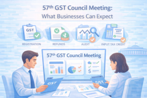 57th GST Council Meeting: Major Relief Expected in GST Registration, Refunds and Audit Process 57th GST Council Meeting