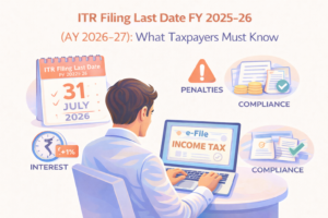 ITR filing last date FY 2025-26