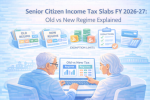 Senior citizen income tax slabs FY 2026-27