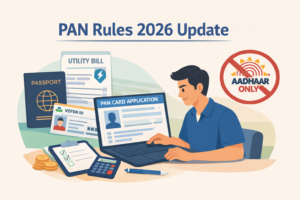 PAN card application rules