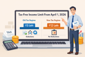 Tax-free income limit from April 1