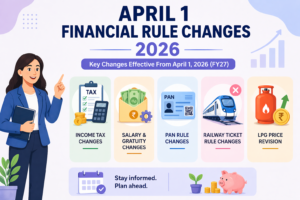 April 1 Financial Rule Changes 2026: Critical Changes Affecting Tax, Salary & PAN April 1 Financial Rule Changes