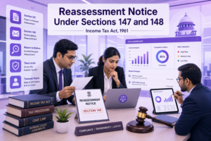 Reassessment Notice Under Sections 147 & 148
