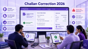Income Tax Challan Correction Rules 2026