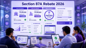 Section 87A Rebate AY 2026-27